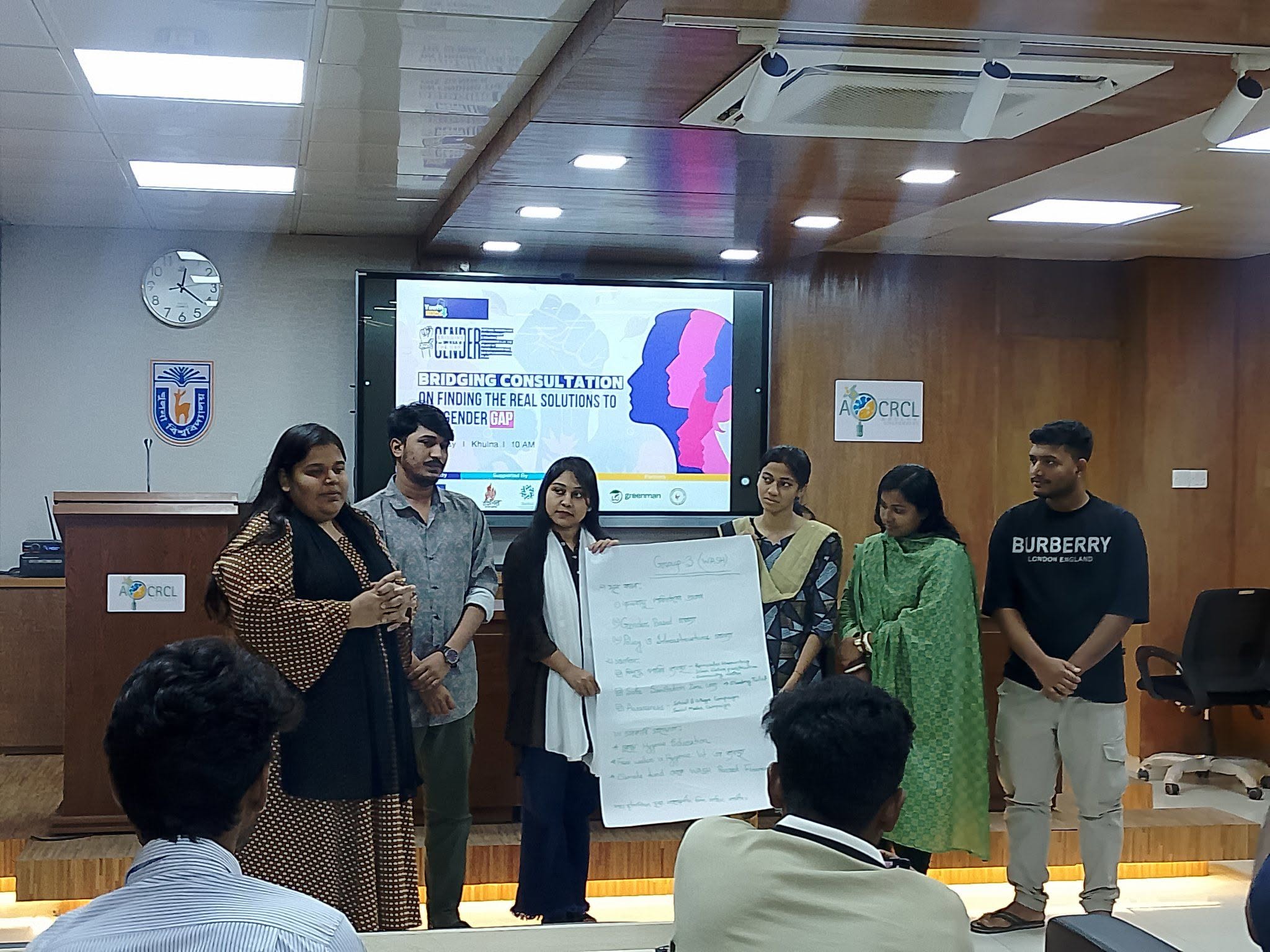 Bridging Consultation on Finding Real Solutions to the Gender Gap